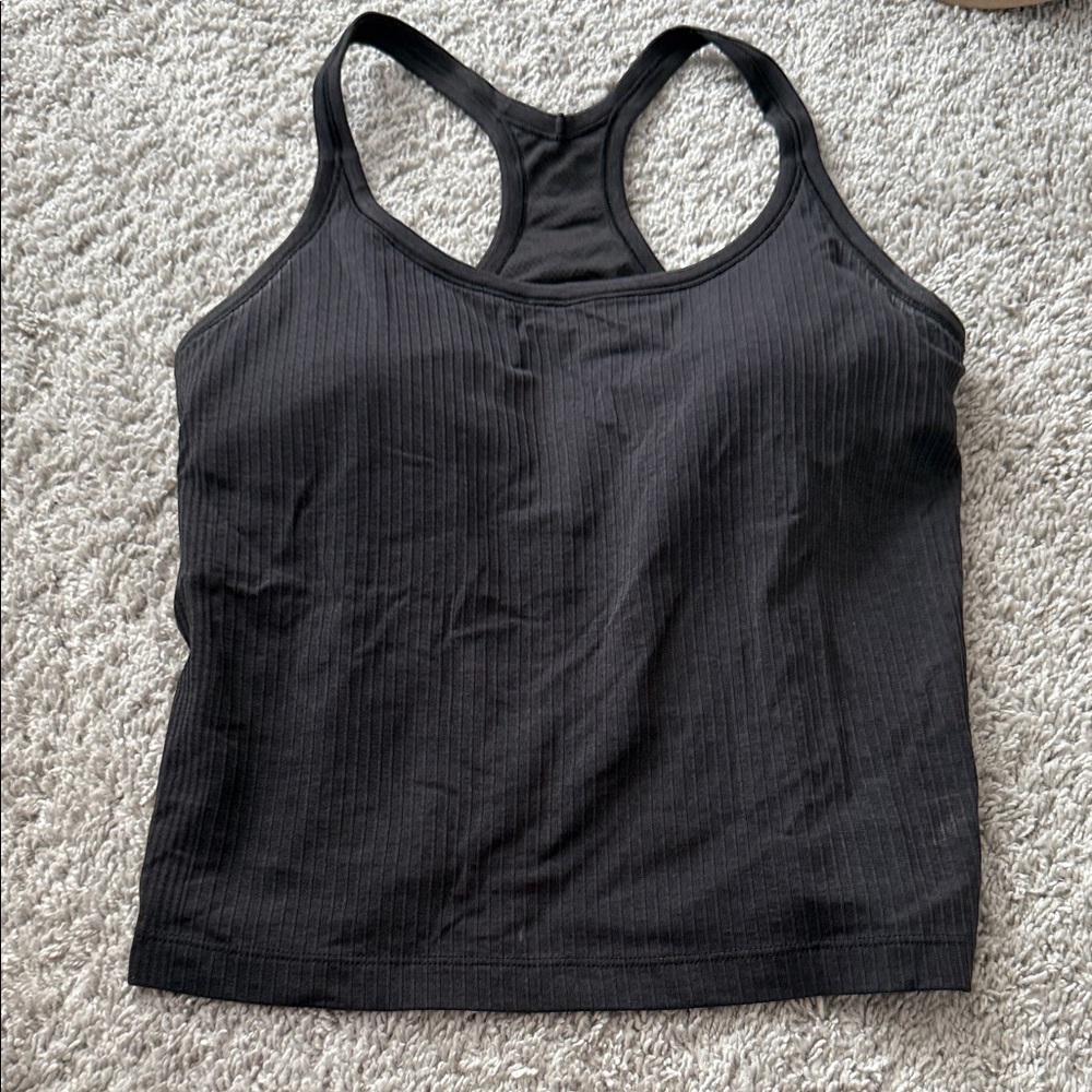 Lululemon Eb to street tank cropped size 10